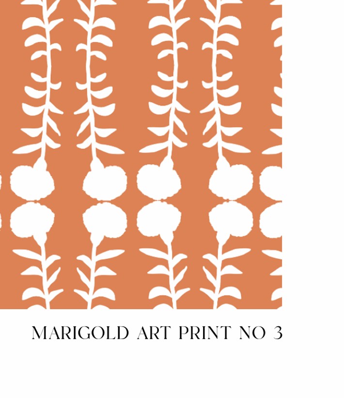 Marigold Art Print No. 3
