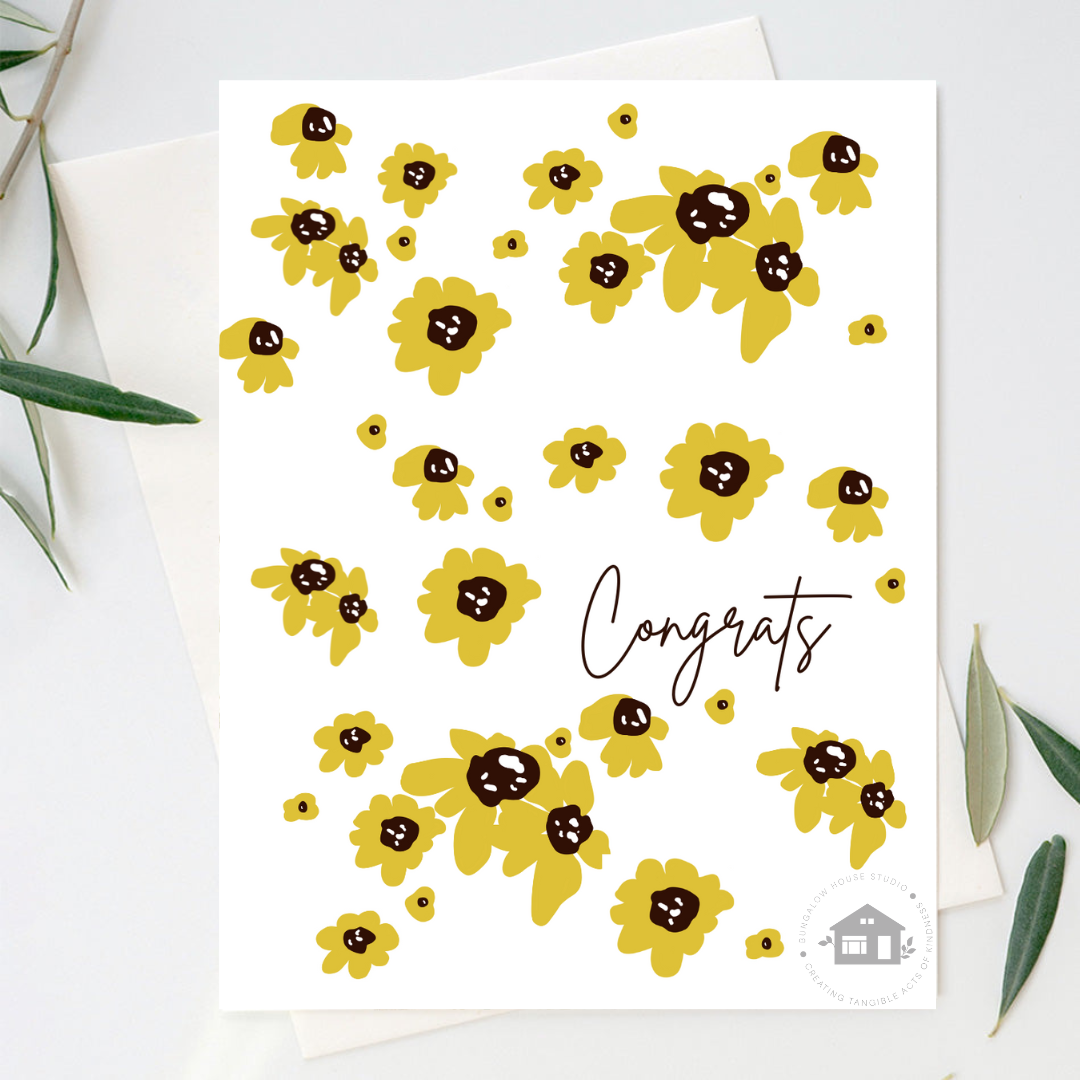 Black-Eyed Susan Greeting Card