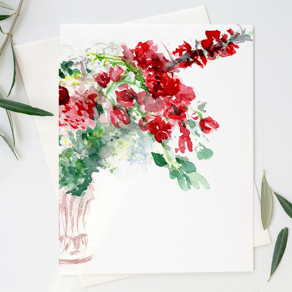 Handcrafted floral cards for special occasions