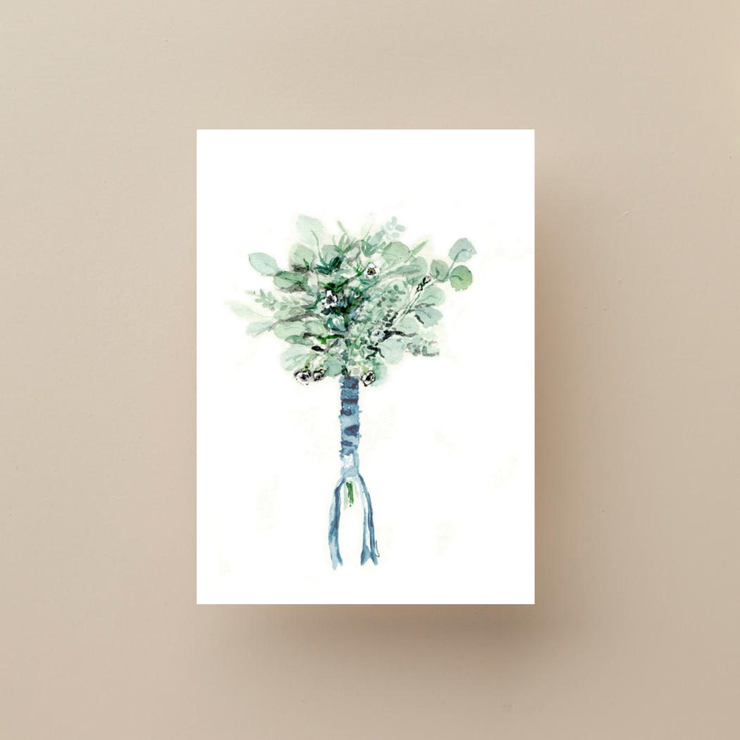 Floral Greeting Card Eleanor