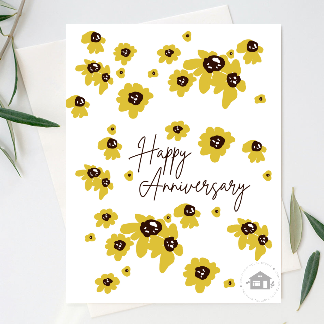 Black-Eyed Susan Greeting Card
