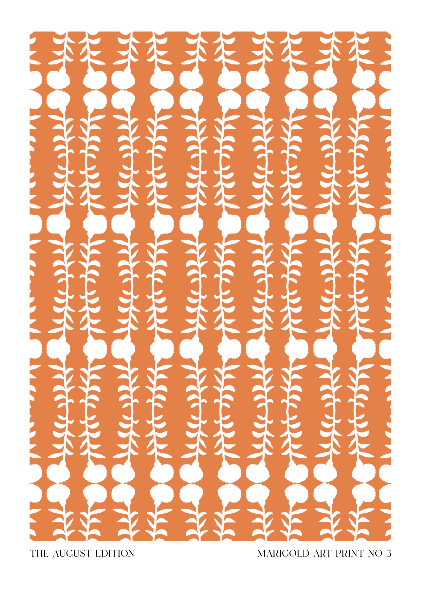 Marigold Art Print No. 3