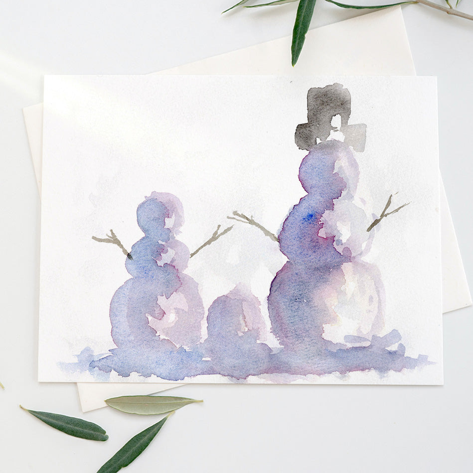 Snowman Family