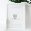Rhino Art Print [FINAL SALE]