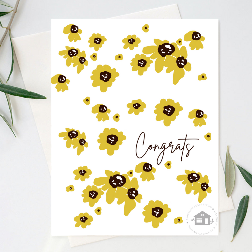 Black-Eyed Susan Greeting Card