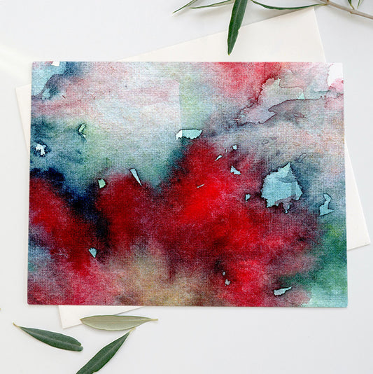 Deep Red and Blue