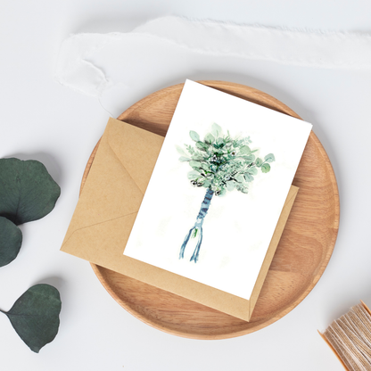 Eleanor Floral Greeting Card – Limited Edition Art from Our Floral Collection