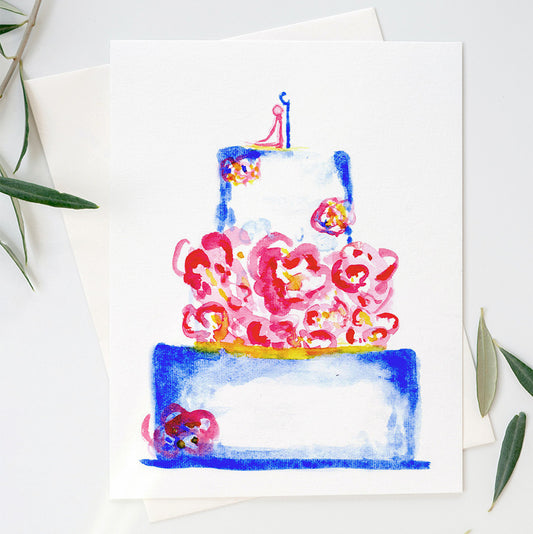 Funky Wedding Cake