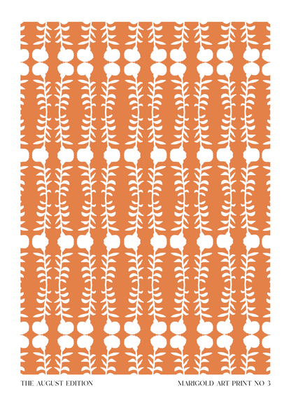 Marigold Art Print No. 3