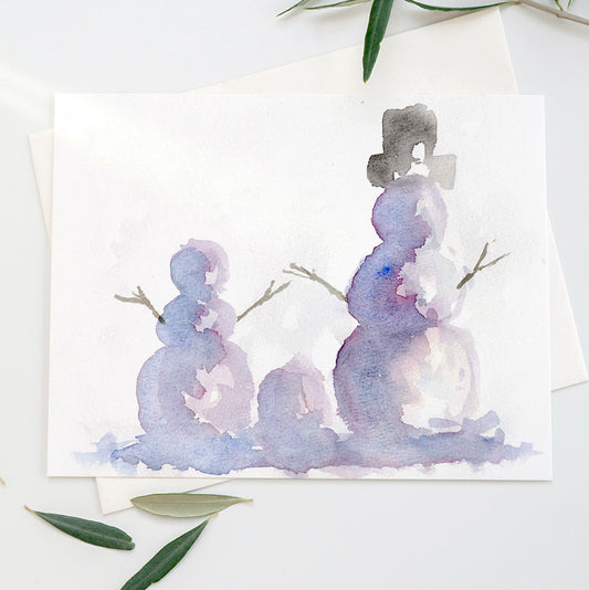 Snowman Family