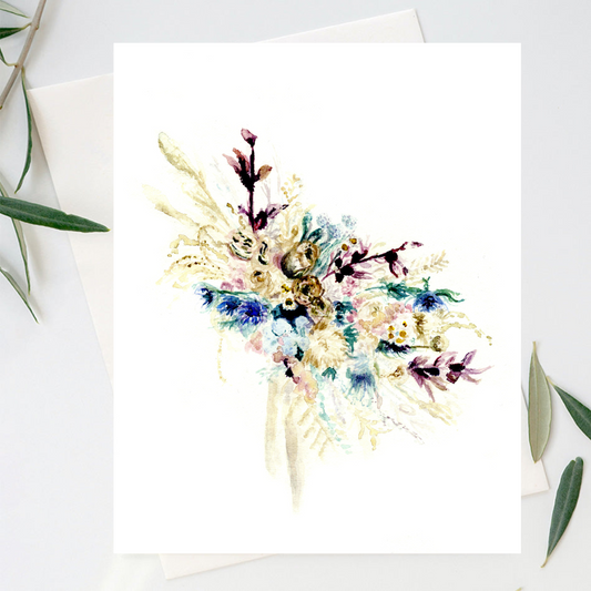 True Blooms Greeting Card – Inspired by Sugar Blossom Floral Co.