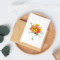 sunflower greeting card